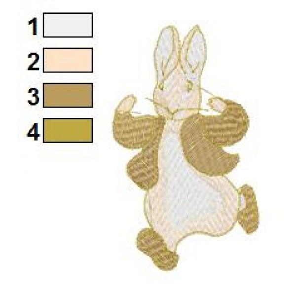Beatrix Potter Peter Rabbit Embroidery Design