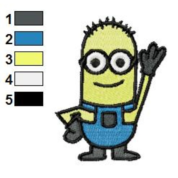 Despicable Me 02 Embroidery Design