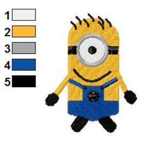 Minions Embroidery Design