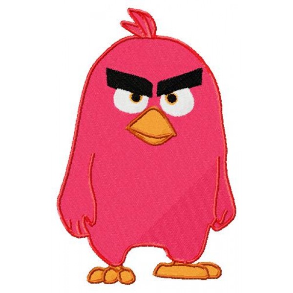 Angry Bird Reds Design Red Angry Birds The Movie 2016 Embroidery Design